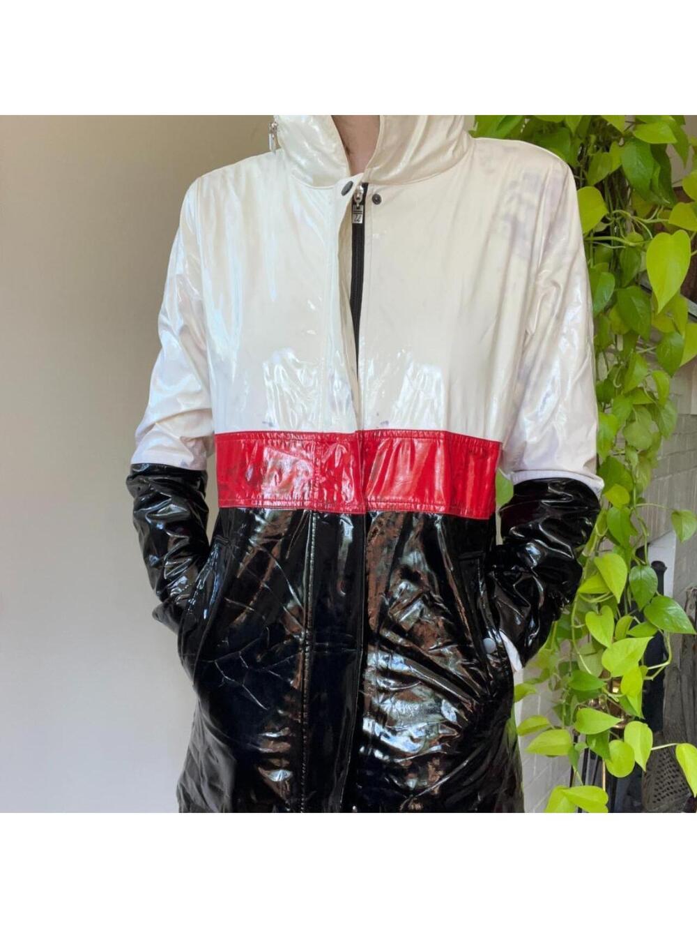 VINTAGE VINYL RAINCOAT